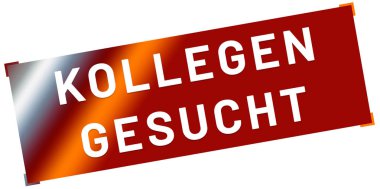 Kollegen gesucht web Sticker Düğmesi