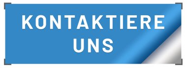 kontaktiere uns web Sticker Button