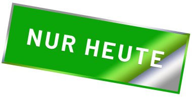 nur heute web Sticker Button