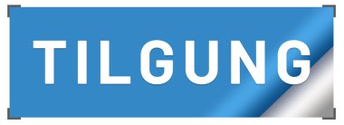 Tilgung web Sticker Button