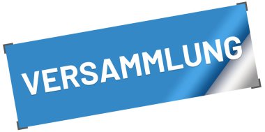 Versammlung web Sticker Düğmesi