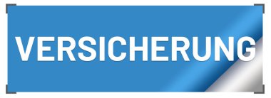  Versicherung web Sticker Button