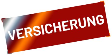  Versicherung web Sticker Button