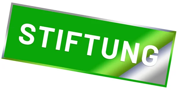 Stiftung web Sticker Button — стокове фото