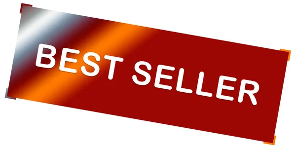 Bestseller Web-Sticker-Taste — Stockfoto