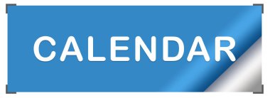 Takvim web Sticker Düğmesi