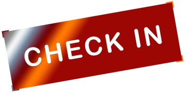 web Sticker Button check-in