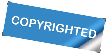 Telif Hakkı Sağlanmış Ağ Yapıştırıcı Düğmesi