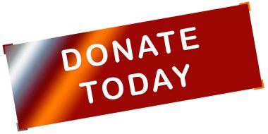 Bugün bağış yap Web Yapıştırıcı Düğmesi