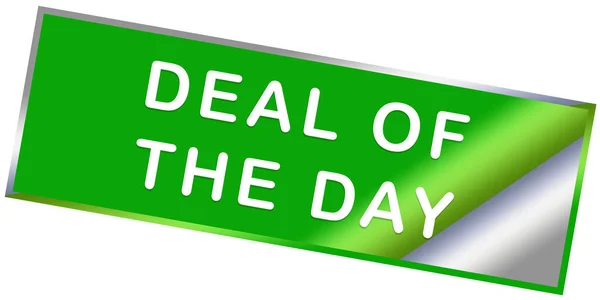 Deal of the Day web Sticker Button — Stock Photo, Image