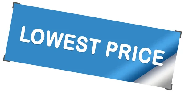 Lowest price web Sticker Button — Stock Photo, Image