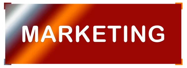 Marketing Web Sticker Button — Stockfoto