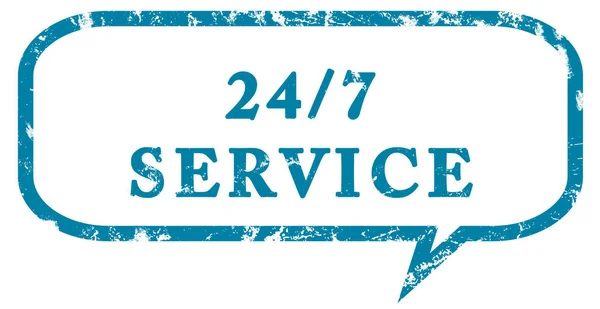 24 / 7 service web Sticker Button — стоковое фото