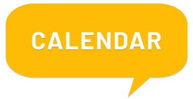 Takvim web Sticker Düğmesi