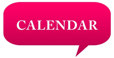 Takvim web Sticker Düğmesi