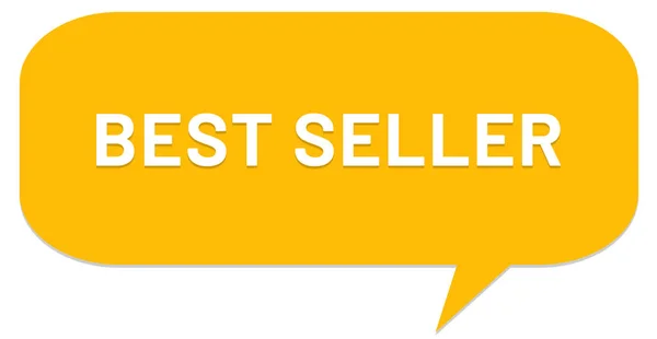 Best Seller web Sticker Button — Stock Photo, Image