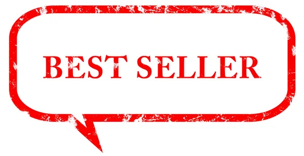 Bästsäljare Web klistermärke knapp — Stockfoto