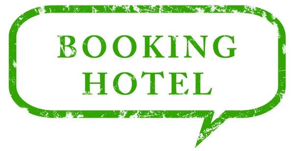 Buchung Hotel Web Sticker Button — Stockfoto