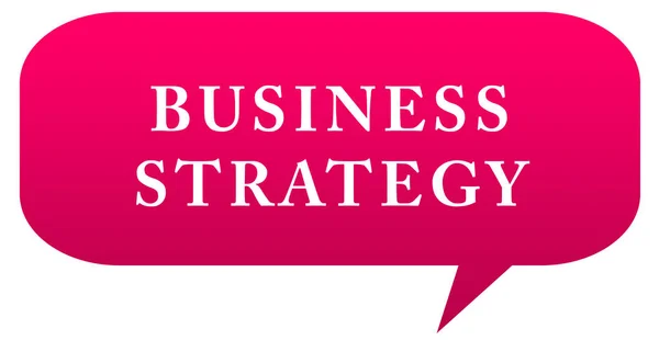 Business Strategy Web sticker knop — Stockfoto