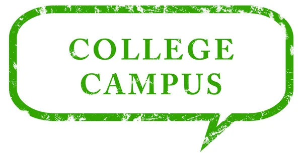 College Campus Web Sticker Schaltfläche — Stockfoto