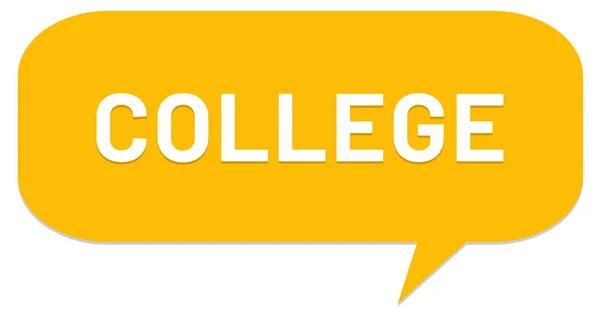 College web Sticker Button — Stock Photo, Image