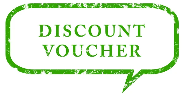 Discount voucher web Sticker Button — Stock Photo, Image