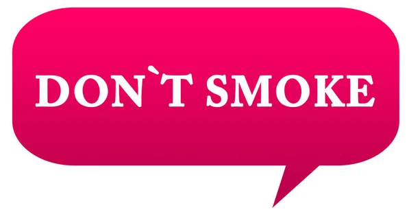 Rök inte webb Klistermärke Knapp — Stockfoto