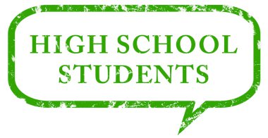 Lise Öğrencileri Web Yapıştırıcı Düğmesi