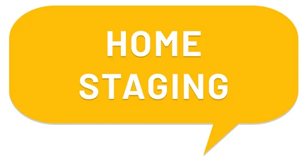 Home Staging web Sticker Button — Stock fotografie