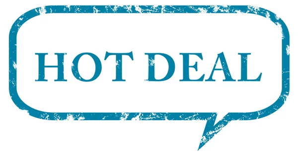 Hot deal web adesivo botão — Fotografia de Stock
