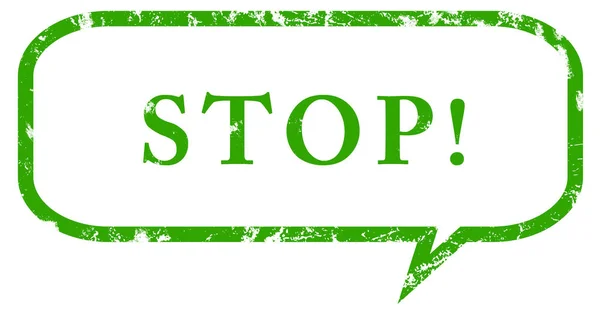 Stop web Sticker knop — Stockfoto