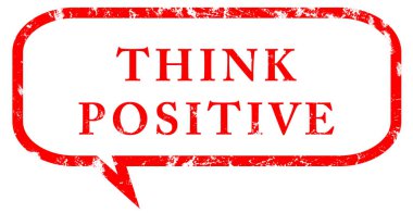 Olumlu Web Yapıştırıcı Düğmesi Düşün