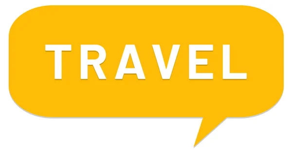 Travel web Sticker Button — Stock Photo, Image