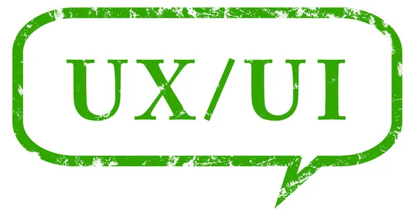 UX UI设计web Sticker按钮 — 图库照片