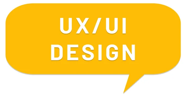 UX UIデザインWebシールボタン — ストック写真