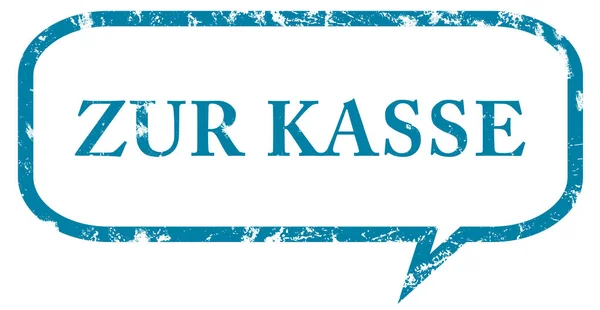 Zur Kasse web Sticker Button — Stok fotoğraf