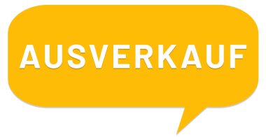 ausverkauf web Sticker Button