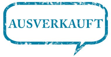 ausverkauft web Sticker Button