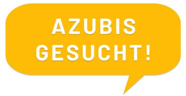 Azubis gesucht web Sticker Düğmesi