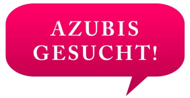 Azubis gesucht web Sticker Düğmesi