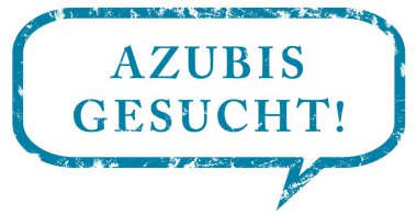 Azubis gesucht web Sticker Düğmesi