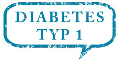 Diyabet Typ 1 web Sticker Düğmesi