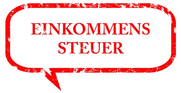 Web-Sticker einkommenssteuerpflichtig — Stockfoto