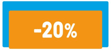 % 20 indirimli Web Yapıştırıcı Düğmesi