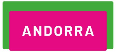 web Etiket Sticker Andorra