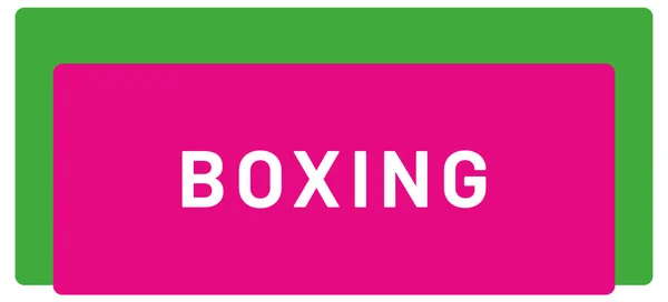 Web Sport Label Box — Stock fotografie