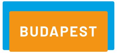 web Etiket Sticker Budapeşte