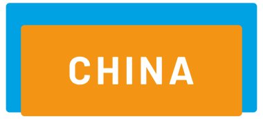 web Etiket Sticker Çin