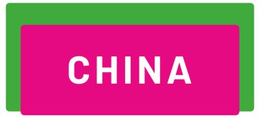 web Etiket Sticker Çin