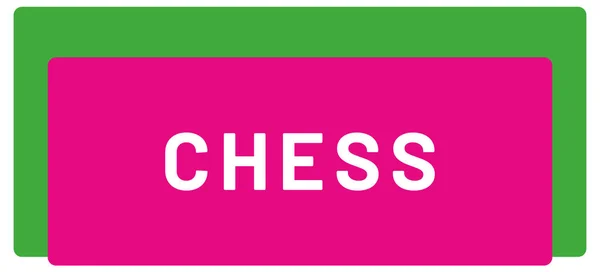 Web Sport Label Schach — Stockfoto